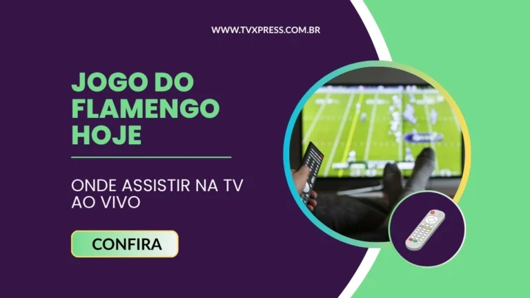 jogo do flamengo hoje onde assistir na tv ao vivo
